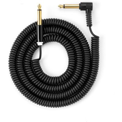 MyVolts - Candycords ACV7LB - Noir - Angulé - Câble - Publicité MyVolts - Candycords ACV7LB - Noir - Angulé - Câble - Publicité