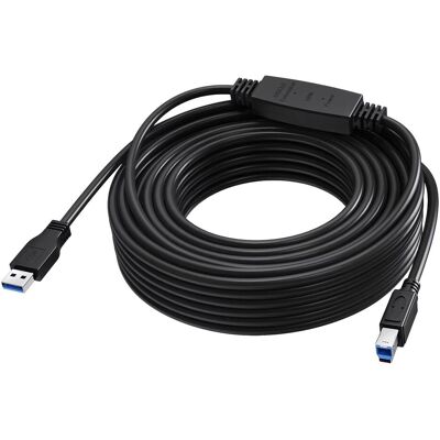 Vision USB 3.0 booster cable (15 m, USB 3.2 Gen 1), Câble USB - Publicité Vision USB 3.0 booster cable (15 m, USB 3.2 Gen 1), Câble USB - Publicité