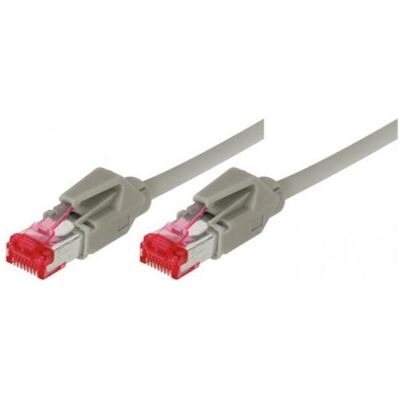 Tecline Câble croisé S/FTP, PiMF, CAT.6, gris, 10,0 m (PiMF, S/FTP, CAT6, 10 m), Câble réseau - Publicité Tecline Câble croisé S/FTP, PiMF, CAT.6, gris, 10,0 m (PiMF, S/FTP, CAT6, 10 m), Câble réseau - Publicité