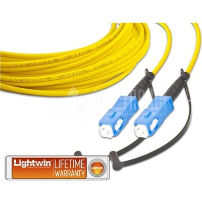 Lightwin LSP-09 Câble fibre optique SC mode unique - Publicité Lightwin LSP-09 Câble fibre optique SC mode unique - Publicité