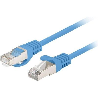 Câble Ethernet Lanberg - Modèle Cat 6 - Blindé, 1,5M, Bleu - Réseau haut débit - Publicité Câble Ethernet Lanberg - Modèle Cat 6 - Blindé, 1,5M, Bleu - Réseau haut débit - Publicité