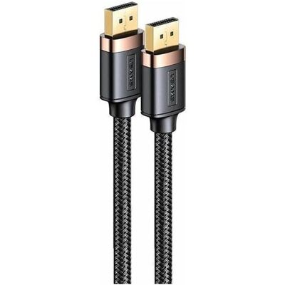 Usams Câble DP - DP U74 2.0m czarny/ black 4K HD SJ531HD01 (US-SJ531) (2 m), Câble vidéo, Noir - Publicité Usams Câble DP - DP U74 2.0m czarny/ black 4K HD SJ531HD01 (US-SJ531) (2 m), Câble vidéo, Noir - Publicité