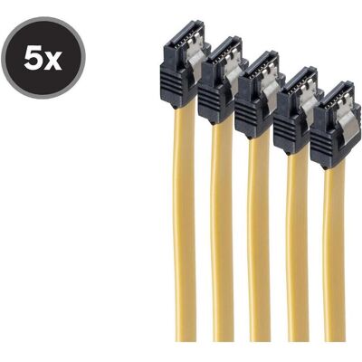 Shiverpeaks -Basic-S Câble SATA 6 Gb/s Jaune 0,5m - Publicité Shiverpeaks -Basic-S Câble SATA 6 Gb/s Jaune 0,5m - Publicité