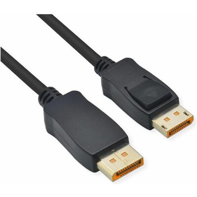 Roline DisplayPort — DisplayPort (3 m), Câble vidéo, Noir - Publicité Roline DisplayPort — DisplayPort (3 m), Câble vidéo, Noir - Publicité