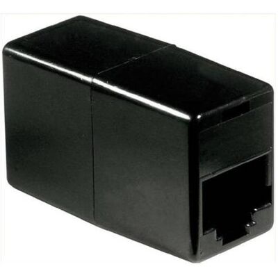 Basetech Modèle BT-1602088 - Adaptateur RJ45 - Noir - Publicité Basetech Modèle BT-1602088 - Adaptateur RJ45 - Noir - Publicité