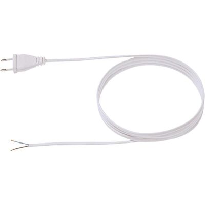 Bachmann 202.275 Câble d'Alimentation - 3m Blanc Prise Euro - Publicité Bachmann 202.275 Câble d'Alimentation - 3m Blanc Prise Euro - Publicité