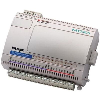 Serveur Ethernet I/O Moxa E2210 - Dispositif de réseau industriel - Publicité Serveur Ethernet I/O Moxa E2210 - Dispositif de réseau industriel - Publicité