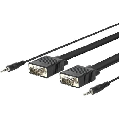MicroConnect Câble VGA (10 m), Câble vidéo, Noir - Publicité MicroConnect Câble VGA (10 m), Câble vidéo, Noir - Publicité