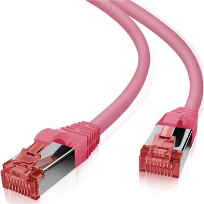 Helos Câble de raccordement Herweck (PiMF, S/FTP, SF/UTP, SFTP, CAT6, 7.50 m), Câble réseau - Publicité Helos Câble de raccordement Herweck (PiMF, S/FTP, SF/UTP, SFTP, CAT6, 7.50 m), Câble réseau - Publicité