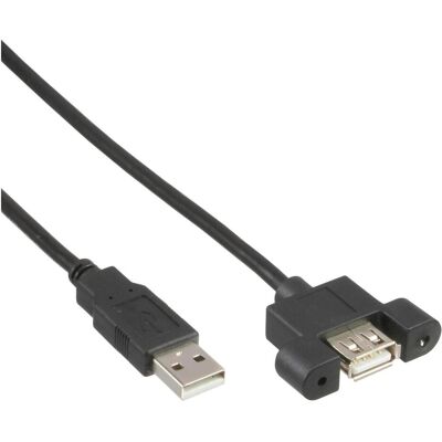 InLine Câble de connexion USB 2.0 (0.60 m, USB 2.0), Câble USB - Publicité InLine Câble de connexion USB 2.0 (0.60 m, USB 2.0), Câble USB - Publicité