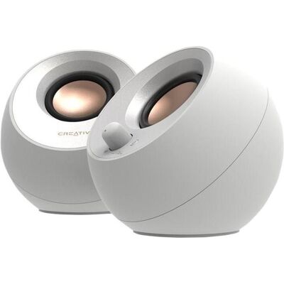Creative Pebble V3, Haut-parleur PC, Blanc - Publicité Creative Pebble V3, Haut-parleur PC, Blanc - Publicité