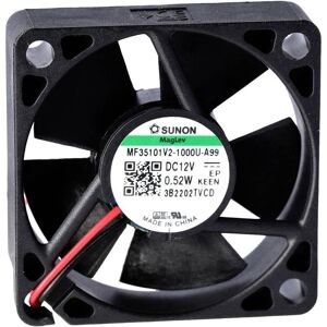 Sunon MF35101V2-1000U-A99 Ventilateur axial 12 V/DC 11.04 m³/h (L x l x H) 10 x 35 x 3 (1x), Ventilateur PC, Noir - Publicité Sunon MF35101V2-1000U-A99 Ventilateur axial 12 V/DC 11.04 m³/h (L x l x H) 10 x 35 x 3 (1x), Ventilateur PC, Noir - Publicité