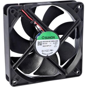 Sunon EEC0252B2-000U-A99 Ventilateur axial 24 V/DC 157.97 m³/h (L x l x H) 25 x 120 x (120 mm, 1x), Ventilateur PC, Noir - Publicité Sunon EEC0252B2-000U-A99 Ventilateur axial 24 V/DC 157.97 m³/h (L x l x H) 25 x 120 x (120 mm, 1x), Ventilateur PC, Noir - Publicité
