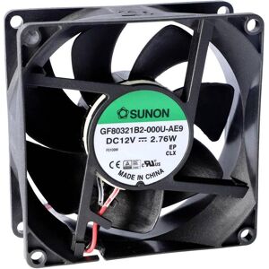 Ventilateur axial Sunon GF80321B3-000U-AE9 - 12V, 85.43m³/h, 32x80x80mm - Publicité Ventilateur axial Sunon GF80321B3-000U-AE9 - 12V, 85.43m³/h, 32x80x80mm - Publicité