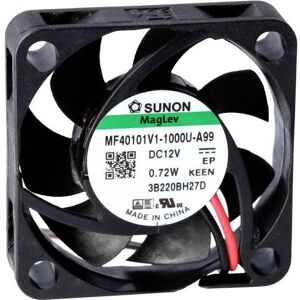 Sunon MF40101VX-1000U-A99 Ventilateur axial 12 V/DC 16.81 m³/h (L x l x H) 10 x 40 x 4 (40 mm), Ventilateur PC, Noir - Publicité Sunon MF40101VX-1000U-A99 Ventilateur axial 12 V/DC 16.81 m³/h (L x l x H) 10 x 40 x 4 (40 mm), Ventilateur PC, Noir - Publicité