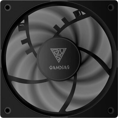 Gamdias NOTUS M1-1201 Ventilateur de boîtier - Ventilateur de boîtier - 1.600 rpm (120 mm), Ventilateur PC, Noir - Publicité Gamdias NOTUS M1-1201 Ventilateur de boîtier - Ventilateur de boîtier - 1.600 rpm (120 mm), Ventilateur PC, Noir - Publicité