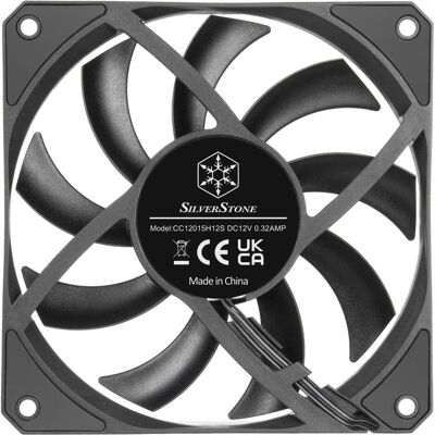 Silverstone SST-AS120B, ventilateur (120 mm, 1x), Ventilateur PC, Noir - Publicité Silverstone SST-AS120B, ventilateur (120 mm, 1x), Ventilateur PC, Noir - Publicité