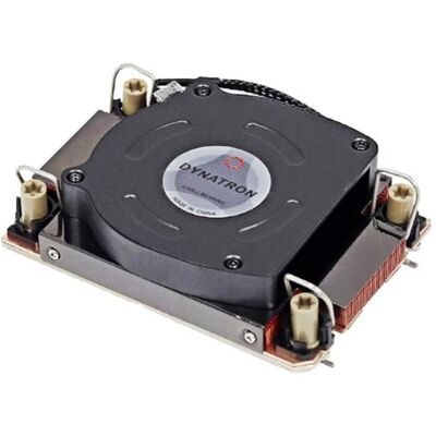 Dynatron N12 Intel CPU Cooler 1U LGA4189-4-5 P4-P5 ou P+ Radiateur cuivre avec Vapour Chamber actif avec PW (26.30 mm), Ventirad processeur, Noir - Publicité Dynatron N12 Intel CPU Cooler 1U LGA4189-4-5 P4-P5 ou P+ Radiateur cuivre avec Vapour Chamber actif avec PW (26.30 mm), Ventirad processeur, Noir - Publicité