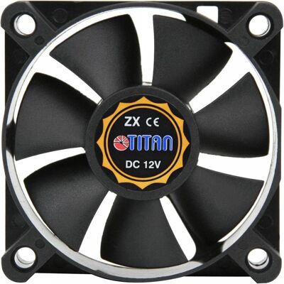 Titan TFD-6015M12Z Boîtier de l'ordinateur Ventilateur Composant de refroidissement de l'ordinateur (60 mm), Ventilateur PC, Noir - Publicité Titan TFD-6015M12Z Boîtier de l'ordinateur Ventilateur Composant de refroidissement de l'ordinateur (60 mm), Ventilateur PC, Noir - Publicité