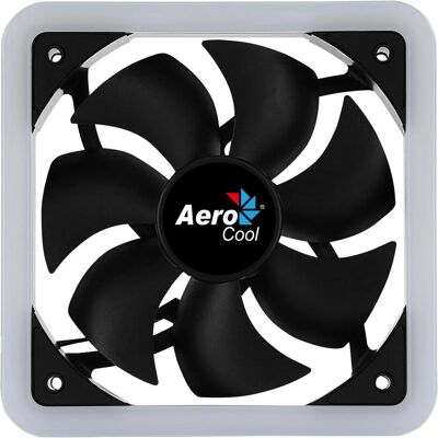 Aerocool Ventilateur Edge 14 LED, RGB (140 mm, 1x), Ventilateur PC, Noir - Publicité Aerocool Ventilateur Edge 14 LED, RGB (140 mm, 1x), Ventilateur PC, Noir - Publicité