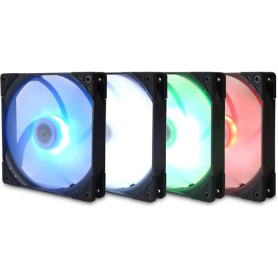 Scythe PC Fan Kaze Flex 140 Square RGB PWM (140 mm, 1x), Ventilateur PC, Noir - Publicité Scythe PC Fan Kaze Flex 140 Square RGB PWM (140 mm, 1x), Ventilateur PC, Noir - Publicité