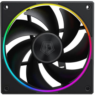 ID-Cooling Fan AF-127 120mm Black Lighting aRGB (120 mm), Ventilateur PC, Noir - Publicité ID-Cooling Fan AF-127 120mm Black Lighting aRGB (120 mm), Ventilateur PC, Noir - Publicité