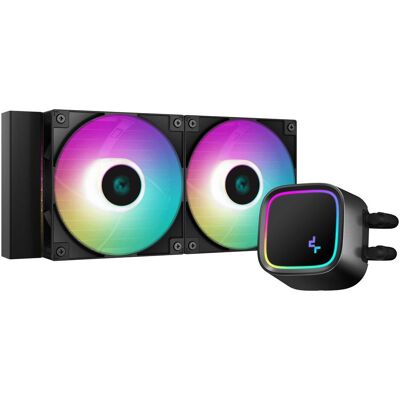 Deepcool LE520, Refroidissement liquide CPU, Noir - Publicité Deepcool LE520, Refroidissement liquide CPU, Noir - Publicité