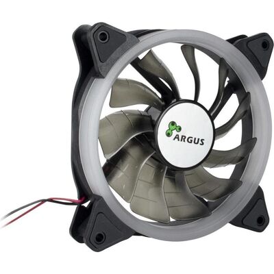 Intertech Inter-Tech Argus RS-051 RGB Boîtier d'ordinateur Ventilateur 12 cm noir (120 mm, 1x), Ventilateur PC, Noir - Publicité Intertech Inter-Tech Argus RS-051 RGB Boîtier d'ordinateur Ventilateur 12 cm noir (120 mm, 1x), Ventilateur PC, Noir - Publicité