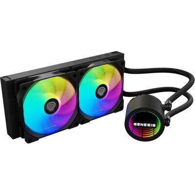 Genesis NLG-2319, Refroidissement liquide CPU, Multicolore, Noir - Publicité Genesis NLG-2319, Refroidissement liquide CPU, Multicolore, Noir - Publicité