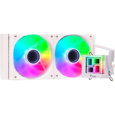 Itek HYDRO CUBE 240W, Refroidissement liquide CPU, Blanc - Publicité Itek HYDRO CUBE 240W, Refroidissement liquide CPU, Blanc - Publicité