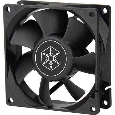 Silverstone SST-FN80B - Ventilateur haute performance 80mm (80 mm, 1x), Ventilateur PC, Noir - Publicité Silverstone SST-FN80B - Ventilateur haute performance 80mm (80 mm, 1x), Ventilateur PC, Noir - Publicité