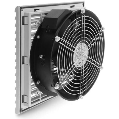 Delock Ventilateur axial 230 V CA avec filtre, 254 x 254 x 107 mm, Ventilateur PC, Bleu, Blanc, Noir - Publicité Delock Ventilateur axial 230 V CA avec filtre, 254 x 254 x 107 mm, Ventilateur PC, Bleu, Blanc, Noir - Publicité
