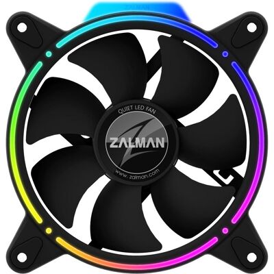 Zalman 120mm ZM-RFD120A ARGB (120 mm, 1x), Ventilateur PC, Noir - Publicité Zalman 120mm ZM-RFD120A ARGB (120 mm, 1x), Ventilateur PC, Noir - Publicité