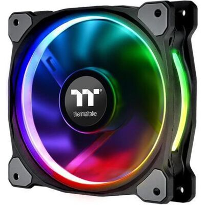 Thermaltake Riing Plus 12 RGB (120 mm, 3x), Ventilateur PC, Noir - Publicité Thermaltake Riing Plus 12 RGB (120 mm, 3x), Ventilateur PC, Noir - Publicité