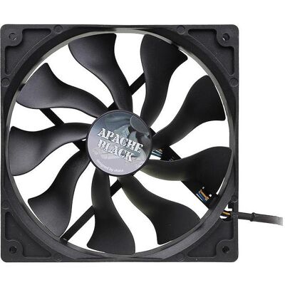 Akasa Ventilateur Apache PWM (140 mm, 1x), Ventilateur PC, Noir - Publicité Akasa Ventilateur Apache PWM (140 mm, 1x), Ventilateur PC, Noir - Publicité