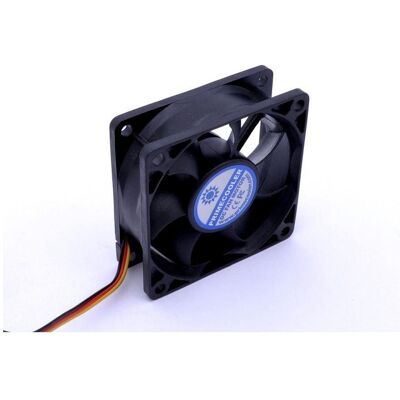 Primecooler PC-7025L12S SuperSilent (70 mm), Ventilateur PC, Noir - Publicité Primecooler PC-7025L12S SuperSilent (70 mm), Ventilateur PC, Noir - Publicité