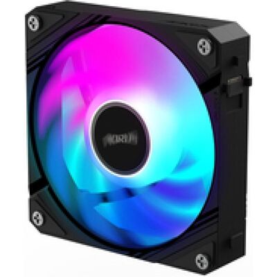Gigabyte AORUS EZ CHAIN FAN 120 (120 mm, 1x), Ventilateur PC, Noir, Multicolore - Publicité Gigabyte AORUS EZ CHAIN FAN 120 (120 mm, 1x), Ventilateur PC, Noir, Multicolore - Publicité