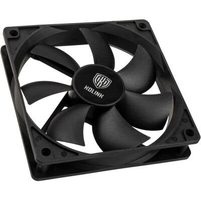Kolink Ventilateur Classic PWM (120 mm, 1x), Ventilateur PC, Noir - Publicité Kolink Ventilateur Classic PWM (120 mm, 1x), Ventilateur PC, Noir - Publicité