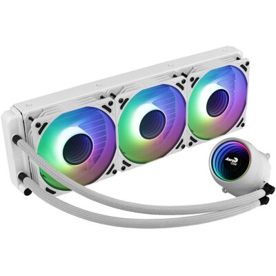 Aerocool Mirage L360 Processeur Refroidisseur liquide tout-en-un, Refroidissement liquide CPU, Blanc - Publicité Aerocool Mirage L360 Processeur Refroidisseur liquide tout-en-un, Refroidissement liquide CPU, Blanc - Publicité