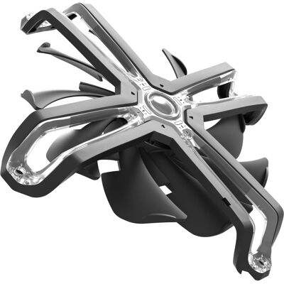 Zalman 120mm ZM-SF120 PWM ARGB (120 mm, 1x), Ventilateur PC, Noir - Publicité Zalman 120mm ZM-SF120 PWM ARGB (120 mm, 1x), Ventilateur PC, Noir - Publicité
