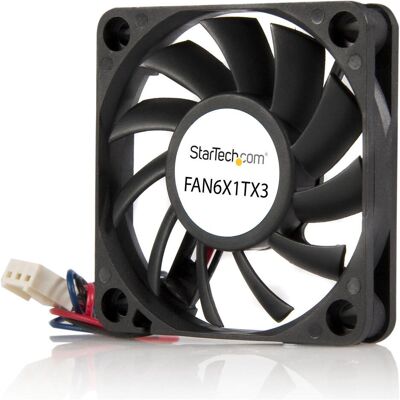 StarTech Ventilateur de boîtier (60 mm, 1x), Ventilateur PC, Noir - Publicité StarTech Ventilateur de boîtier (60 mm, 1x), Ventilateur PC, Noir - Publicité
