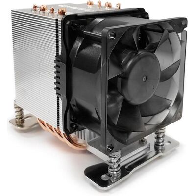 Intertech 68.4 CFM, 10.1 mmH2O /Aluminium (110 mm), Ventirad processeur, Argent, Noir - Publicité Intertech 68.4 CFM, 10.1 mmH2O /Aluminium (110 mm), Ventirad processeur, Argent, Noir - Publicité