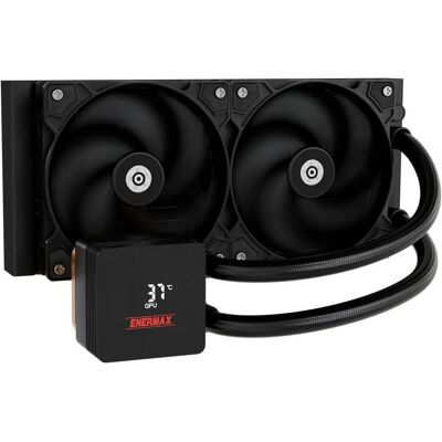 Enermax liquid CPU Cooler LIQMAX IV Series 240mm AM5/LGA1851, Refroidissement liquide CPU, Noir - Publicité Enermax liquid CPU Cooler LIQMAX IV Series 240mm AM5/LGA1851, Refroidissement liquide CPU, Noir - Publicité