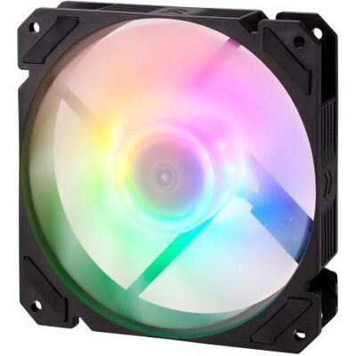 Gelid FN-ZODIAC-01 (120 mm, 1x), Ventilateur PC, Noir - Publicité Gelid FN-ZODIAC-01 (120 mm, 1x), Ventilateur PC, Noir - Publicité
