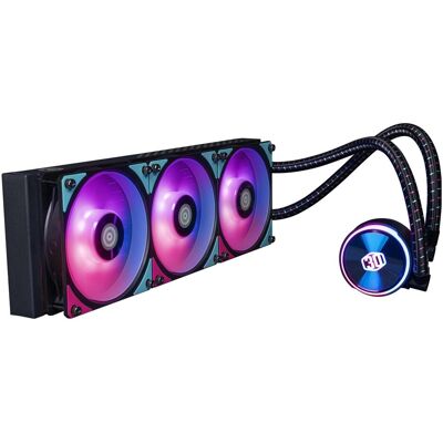 Cooler Master Refroidissement par eau MasterLiquid PL360 Flux 30th Anniversary, Refroidissement liquide CPU, Noir - Publicité Cooler Master Refroidissement par eau MasterLiquid PL360 Flux 30th Anniversary, Refroidissement liquide CPU, Noir - Publicité