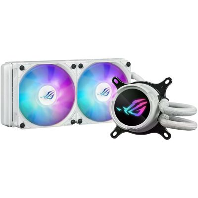 Asus ROG STRIX LC III 240 ARGB, Refroidissement liquide CPU, Blanc - Publicité Asus ROG STRIX LC III 240 ARGB, Refroidissement liquide CPU, Blanc - Publicité
