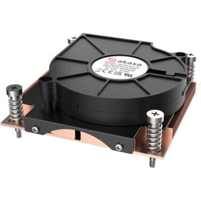 Akasa Refroidisseur CPU 1U Intel LGA 1700 - cuivre (28.30 mm), Ventirad processeur, Noir, Bleu - Publicité Akasa Refroidisseur CPU 1U Intel LGA 1700 - cuivre (28.30 mm), Ventirad processeur, Noir, Bleu - Publicité