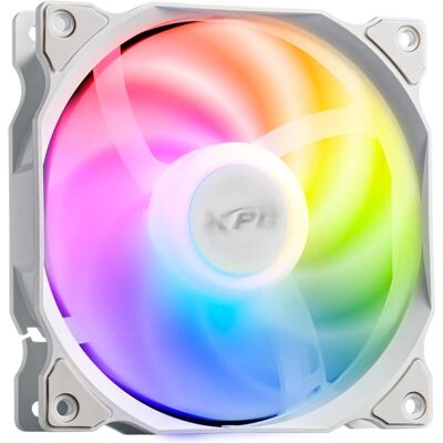 XPG Ventilateur VENTO 120 (1*120mm ARGB Fan) blanc retail (120 mm, 1x), Ventilateur PC, Blanc - Publicité XPG Ventilateur VENTO 120 (1*120mm ARGB Fan) blanc retail (120 mm, 1x), Ventilateur PC, Blanc - Publicité