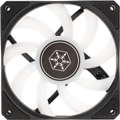 Silverstone SST-AS120B-ARGB, ventilateur RGB (120 mm, 1x), Ventilateur PC, Blanc - Publicité Silverstone SST-AS120B-ARGB, ventilateur RGB (120 mm, 1x), Ventilateur PC, Blanc - Publicité