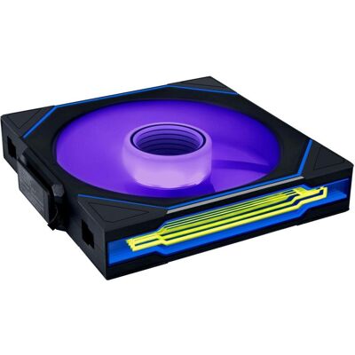 Lian-Li UNI FAN SL-INF Wireless Lüfter, ARGB, PWM - Reverse Blade, 140mm, schwarz (140 mm, 1x), Ventilateur PC, Noir - Publicité Lian-Li UNI FAN SL-INF Wireless Lüfter, ARGB, PWM - Reverse Blade, 140mm, schwarz (140 mm, 1x), Ventilateur PC, Noir - Publicité
